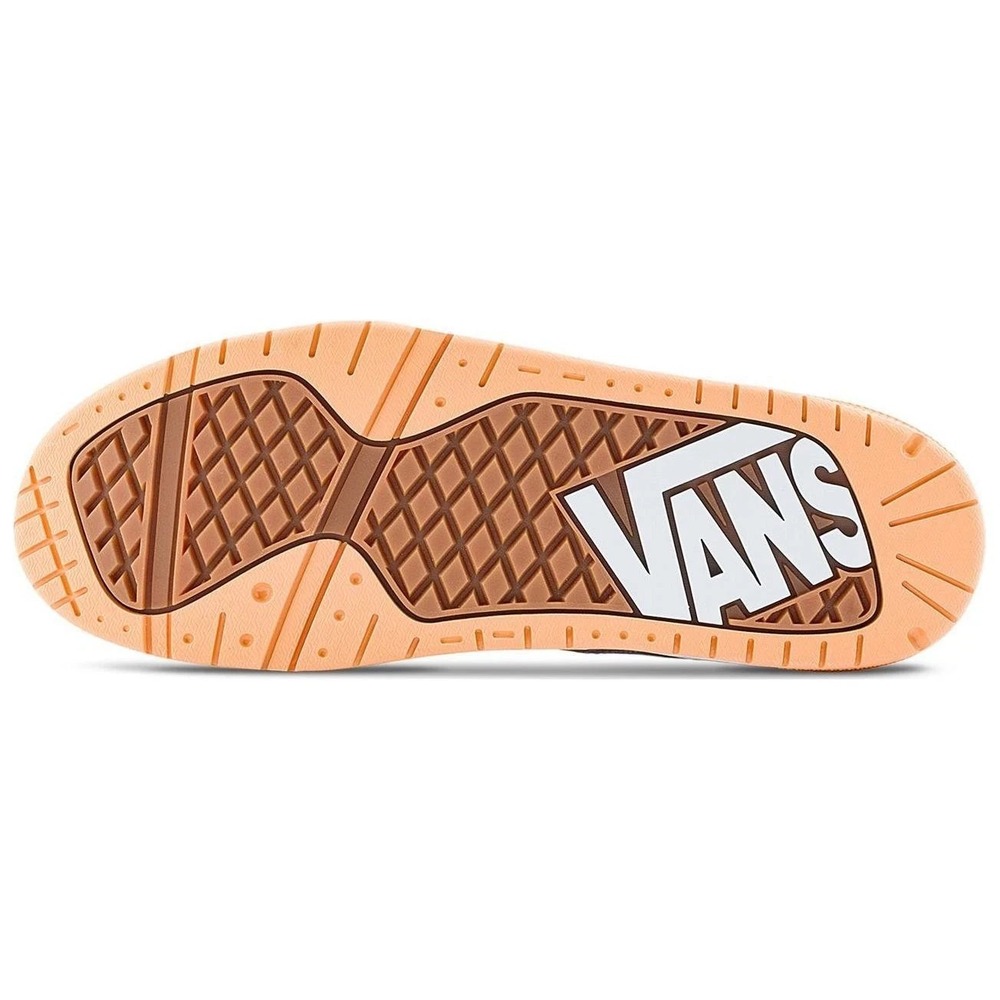 Vans Upland 'White Orange' Shoes VN000D1HZ34 Mens 11.5 Womens 13 NEW with Box - Picture 5 of 5